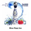 Blue Razz Ice 24K Puffs Humo AZUL 24000 Disposable Vape | 2% Nicotine, Ceramic Bottle Design