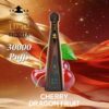 Cherry Dragon Fruit 30K Puffs Solaris Tequila Don Leon 1942 30000 Disposable Vape 1.2Ω Mesh Coil, 24ml E-Liquid