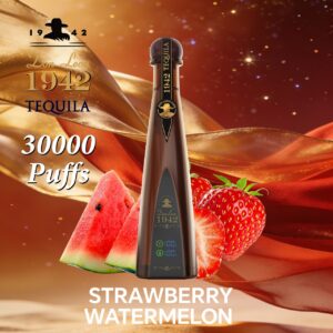 Strawberry Watermelon 30K Puffs Solaris Tequila Don Leon 1942 30000 Disposable Vape 1.2Ω Mesh Coil, 24ml E-Liquid